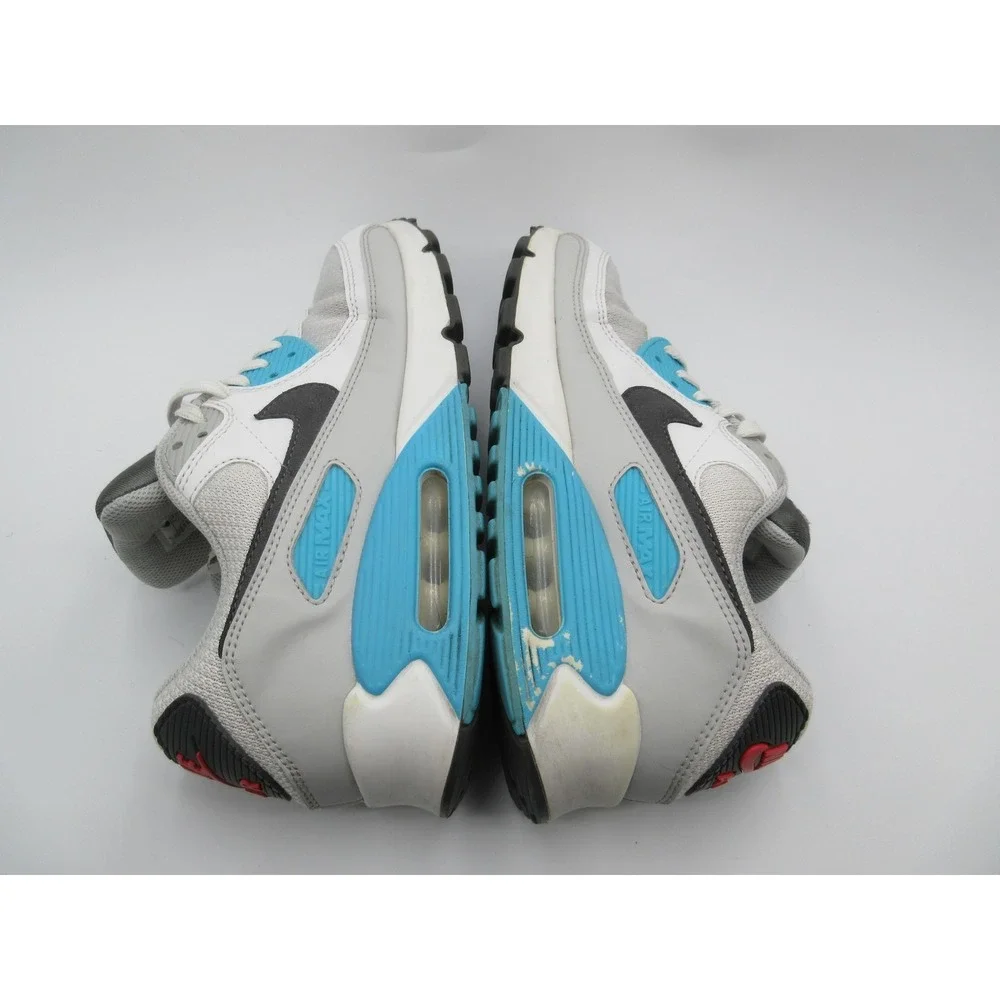 Nike Air Max 90 Shoes Mens Size 10 White‎ Running Sneakers Cushioned CV8839-100